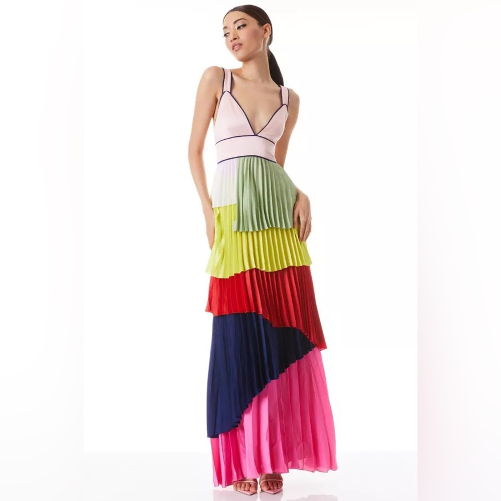 Alice + Olivia Multi-Color Dress
